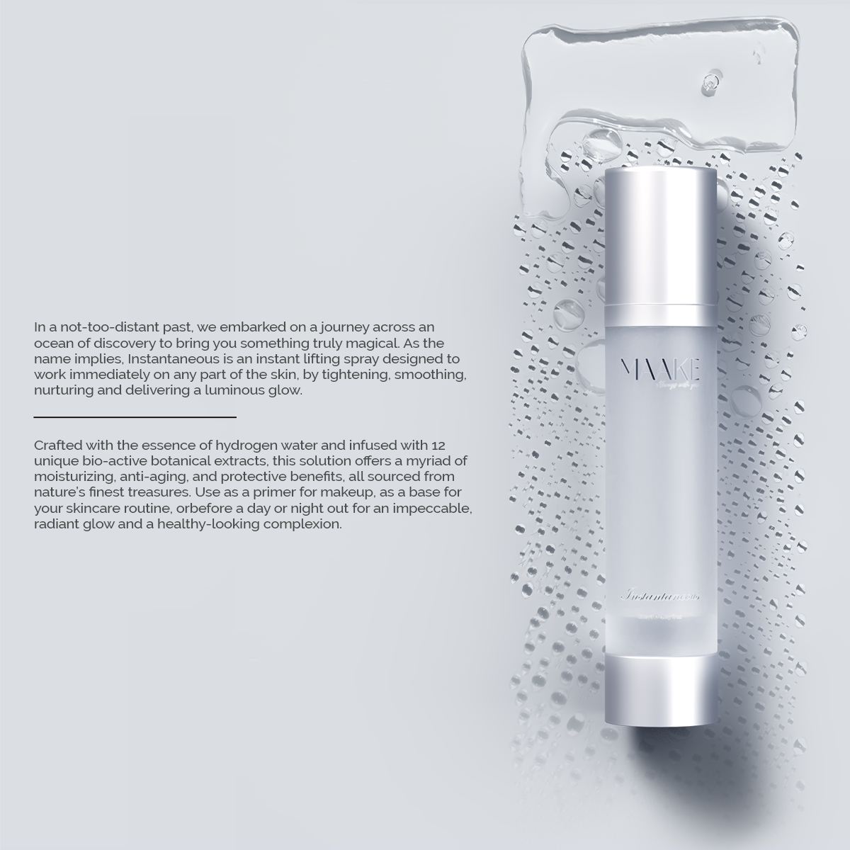 INSTANTANEOUS Spray Lifting Facial Instantâneo